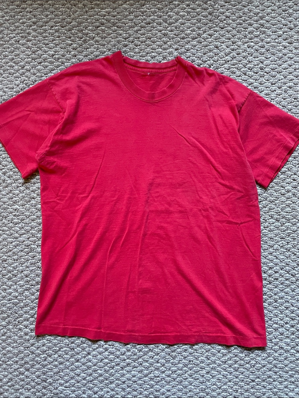 Vintage blank single stitch t shirt